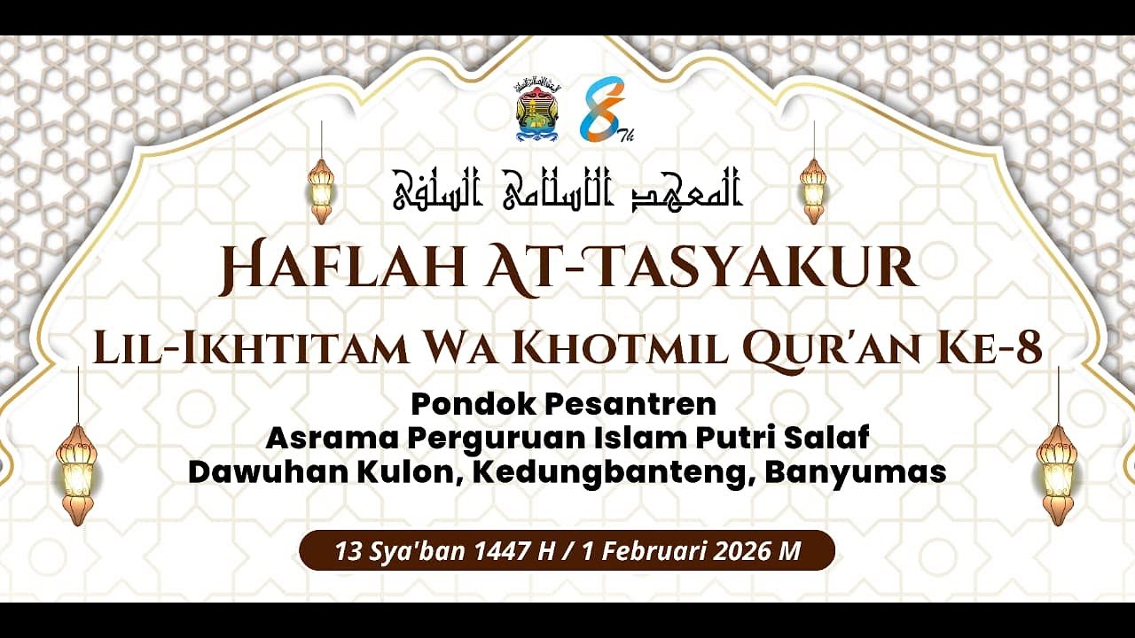 PENTAS SENI PONPES API PUTRI SALAF DAWUHAN KULON 13 SYA'BAN 1447 H / 1 FEBRUARI 2026 M