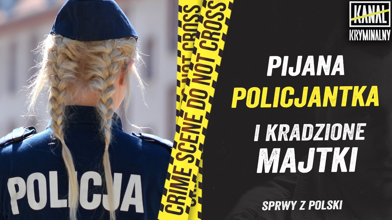 PIJANA POLICJANTKA, PREZERWATYWY I KRADZIONE MAJTKI