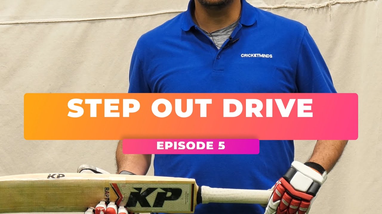 Step Out Drive | Cricket Coaching | CricketMinds #005