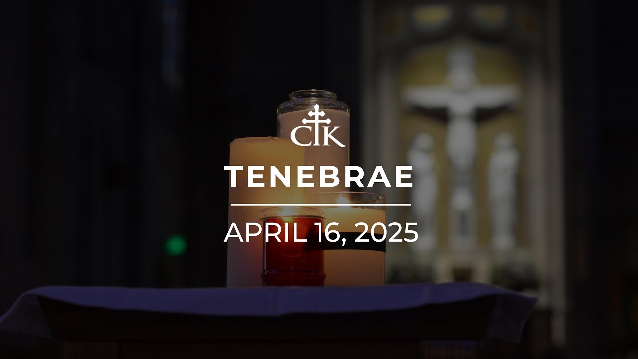 Tenebrae | April 16, 2025 | Holy Week | Cathedral of Christ the King, Atlanta