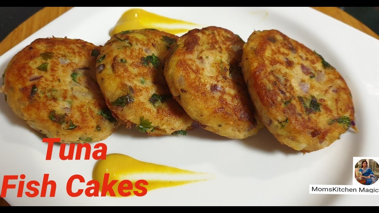Spiced Tuna Fish Cake || Tuna & Potato Cakes with Mustard Sauce Recipe || Potato Tuna Patties Recipe