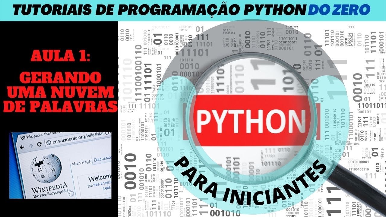 Tutorial de Programa&ccedil;&atilde;o Python do Zero - Aula 1 - Leia a descri&ccedil;&atilde;o