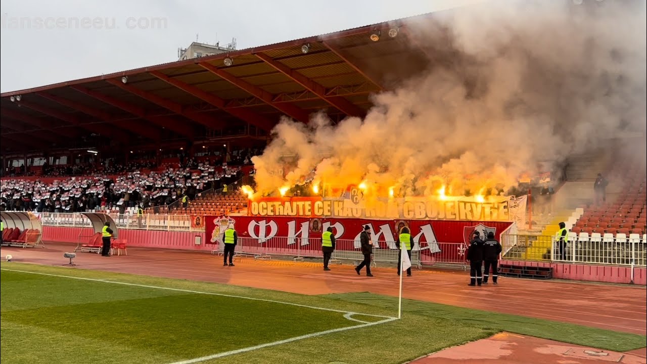 VOJVODINA - Novi Pazar (21.02.2026) choreo & support 