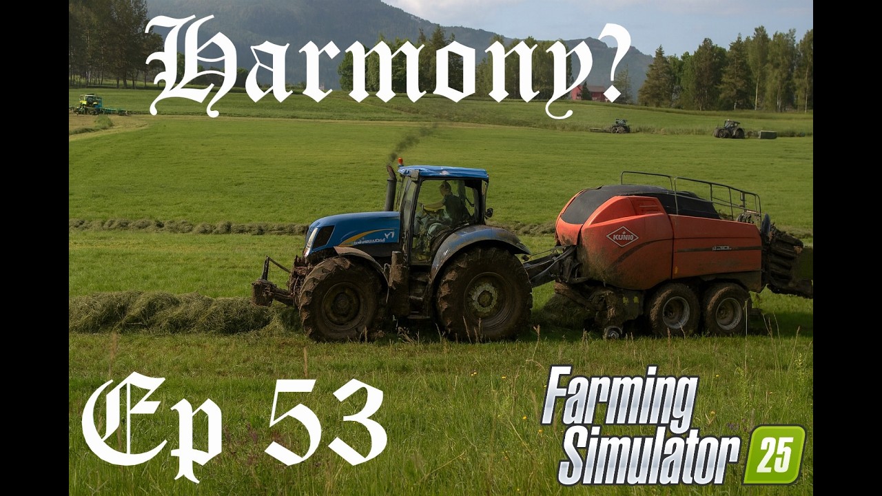 ГАРМОНИЯ?! - Эпизод 53 - КИНЛАЙГ - Farming Simulator 25 - FS25