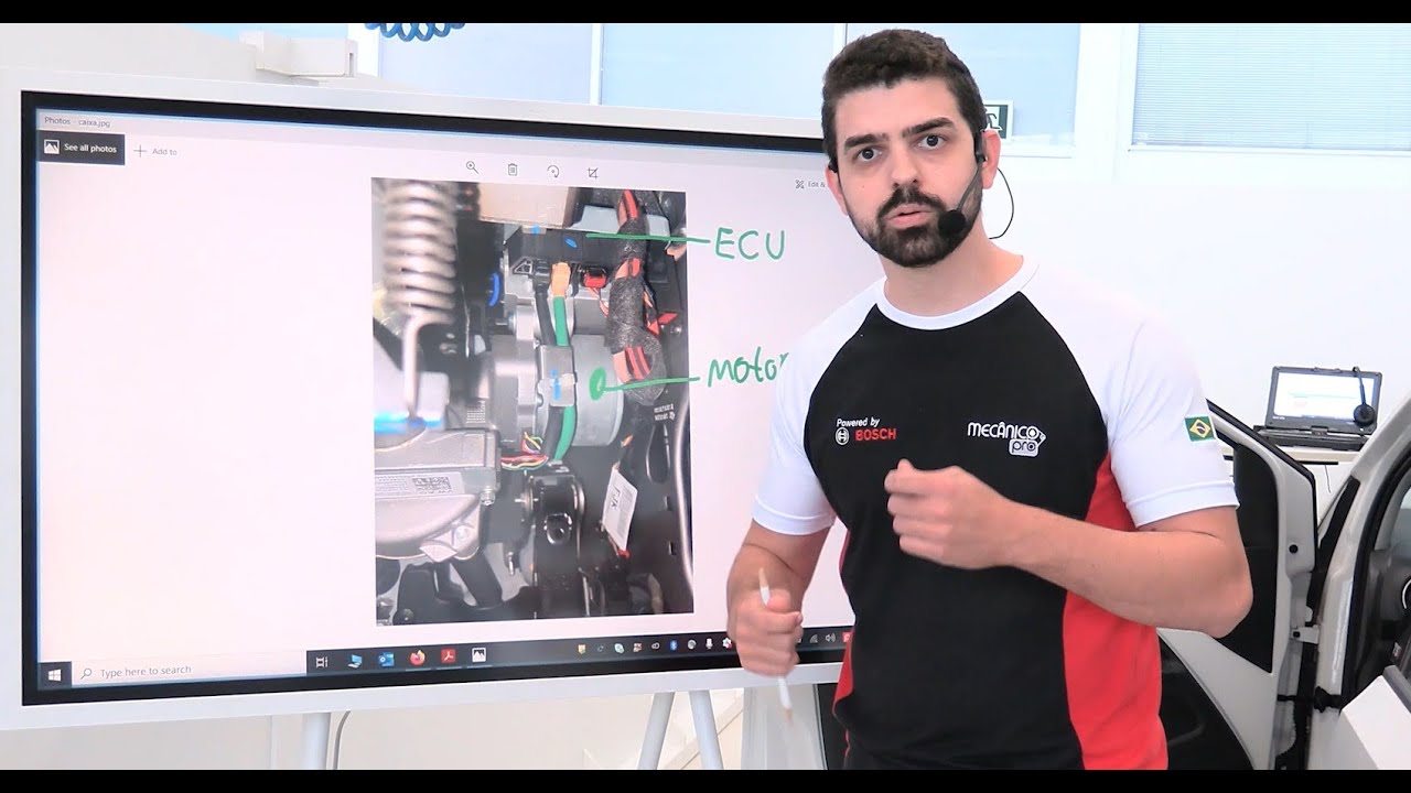 Teste da Direção Elétrica do UP TSI com Osciloscópio - Quintas Automotivas