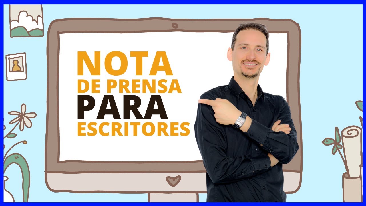 📰NOTA de prensa para tu LIBRO