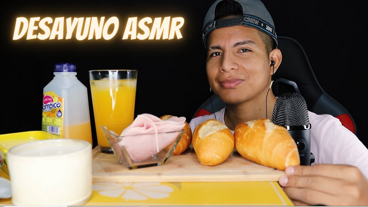 ASMR COMIENDO PAN CON MANTEQUILLA
