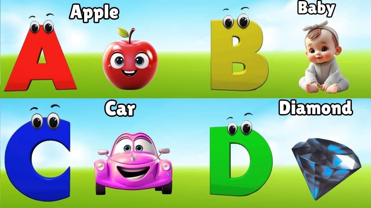 ABC Phonics Song - Toddler Learning Video Songs , A for Apple , Nursery Rhymes , Alphabet song