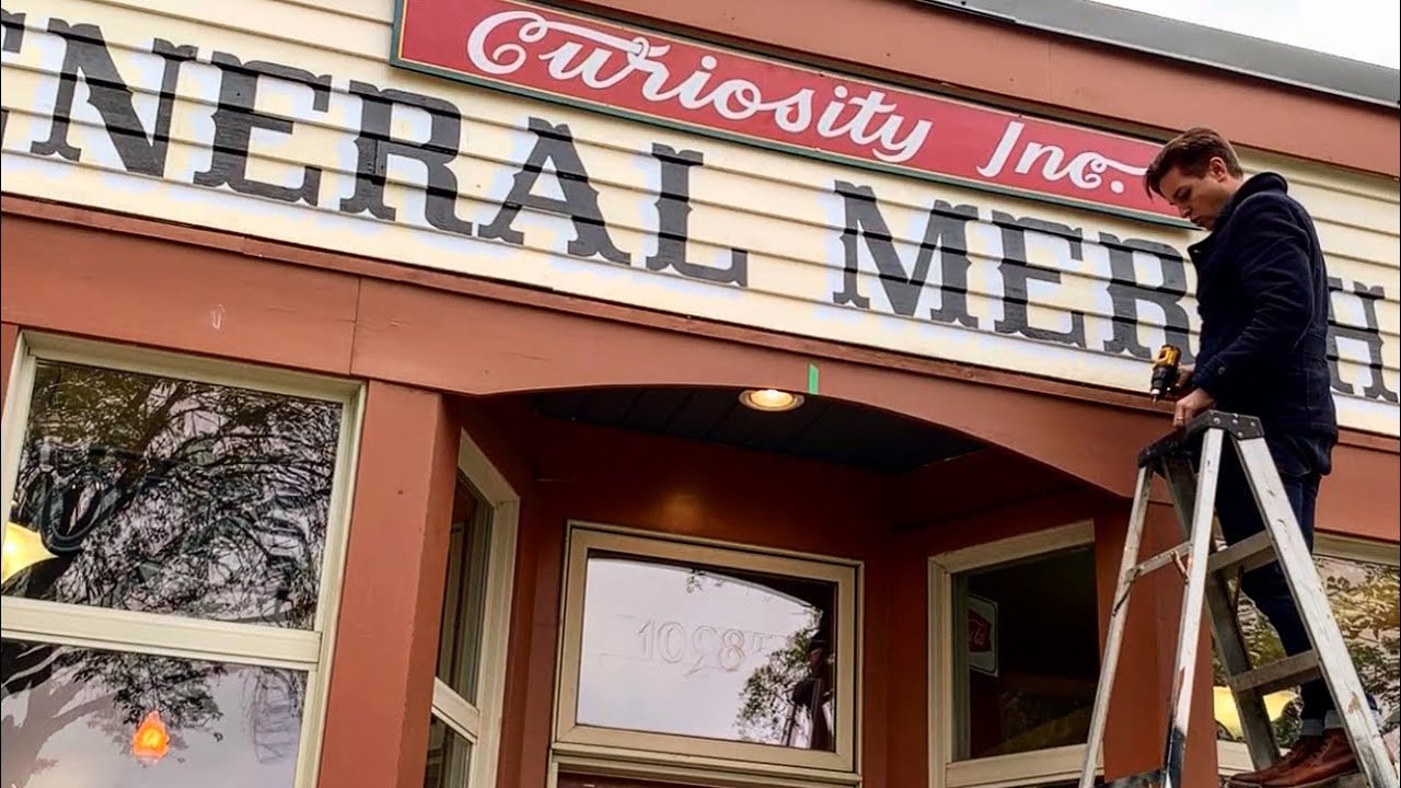 Part 16 Alex gets crafty, sign time! And some final Reno's into... the General Store