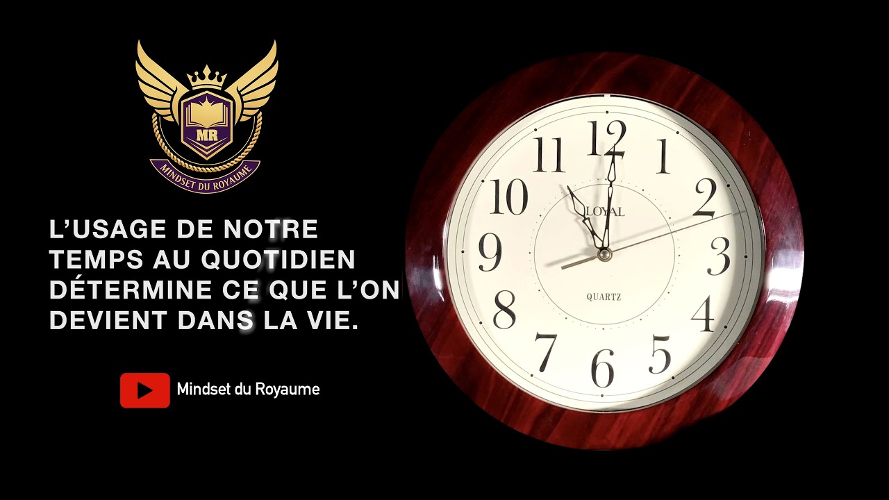 Ta gestion du temps révèle ta destinée