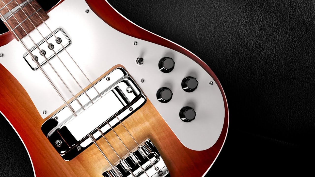 Демонстрация басового плагина Rickenbacker (Scarbee)