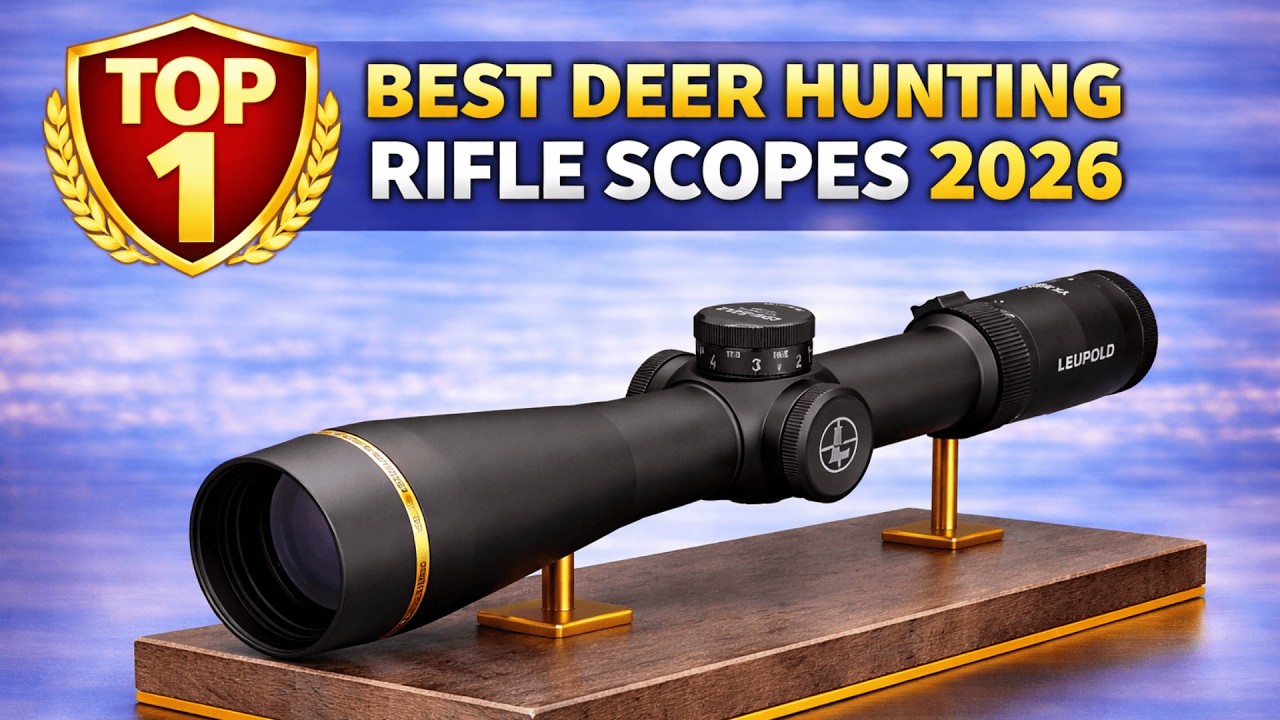 The #1 Deer Hunting Rifle Scope of 2026 - Top 8 Scopes Ranked for Real Hunters!
