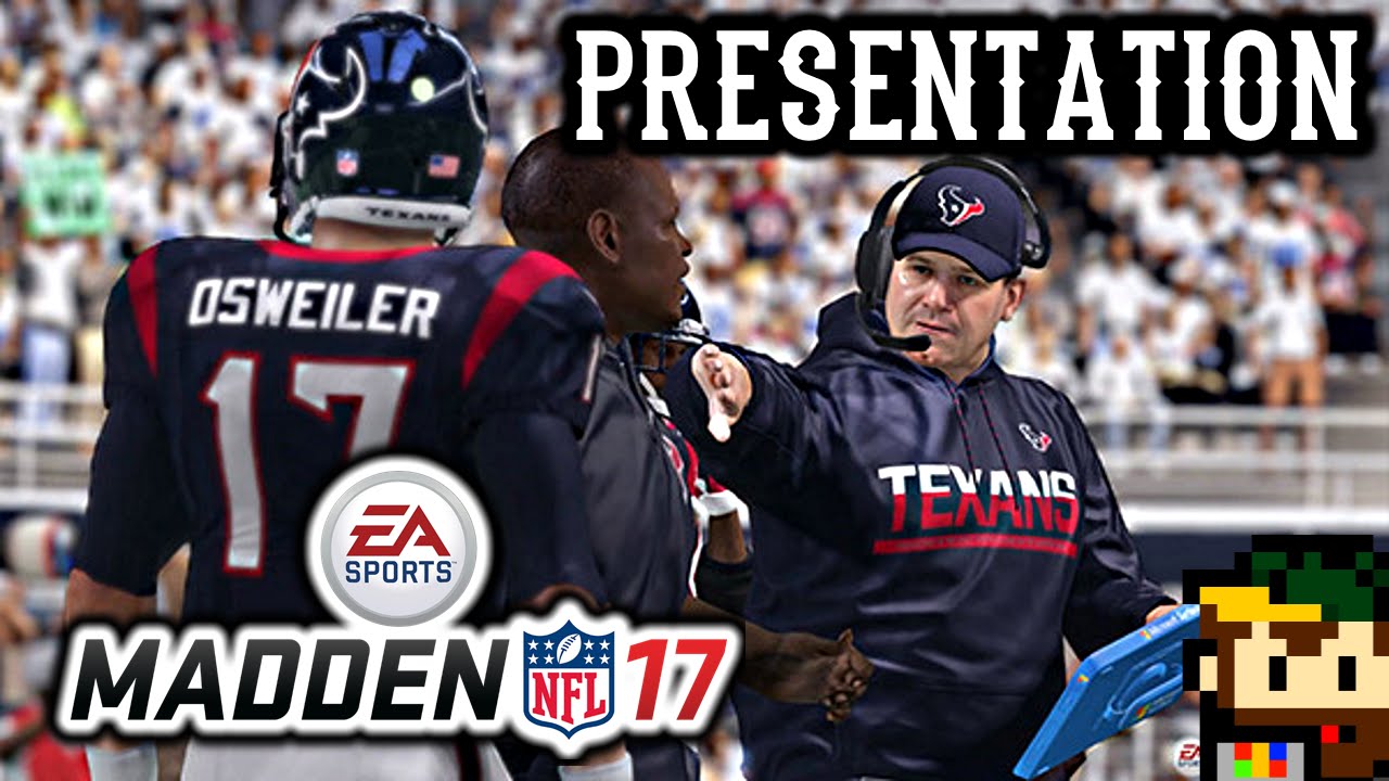 Madden NFL 17 Presentation News - My Thoughts
