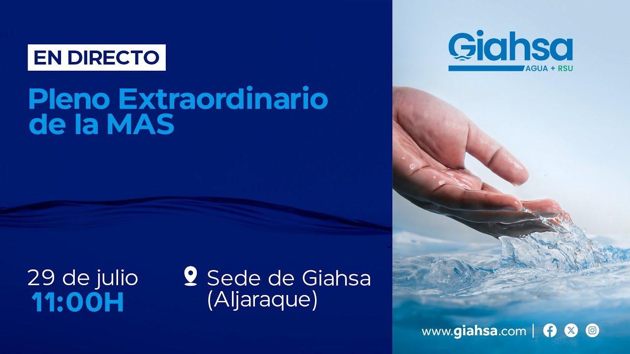EN DIRECTO - Pleno Extraordinario de la MAS, 29-07-25
