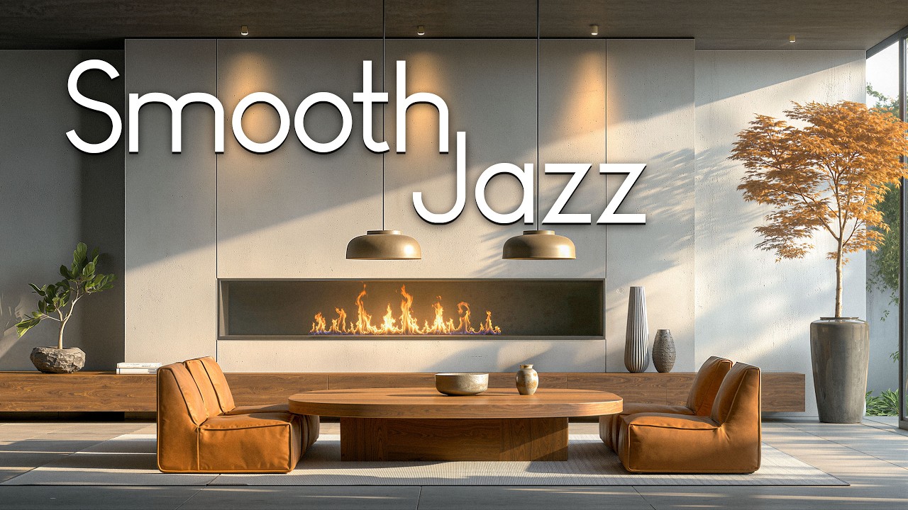 Smooth Jazz Lounge ☀️ Modern Daytime Music for Relaxing & Focus
