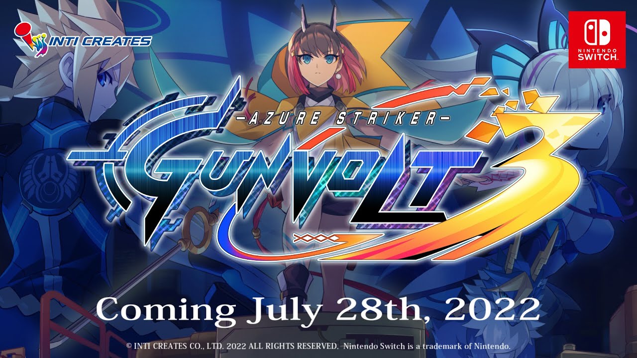 Azure Striker GUNVOLT 3  - Official Premier Trailer