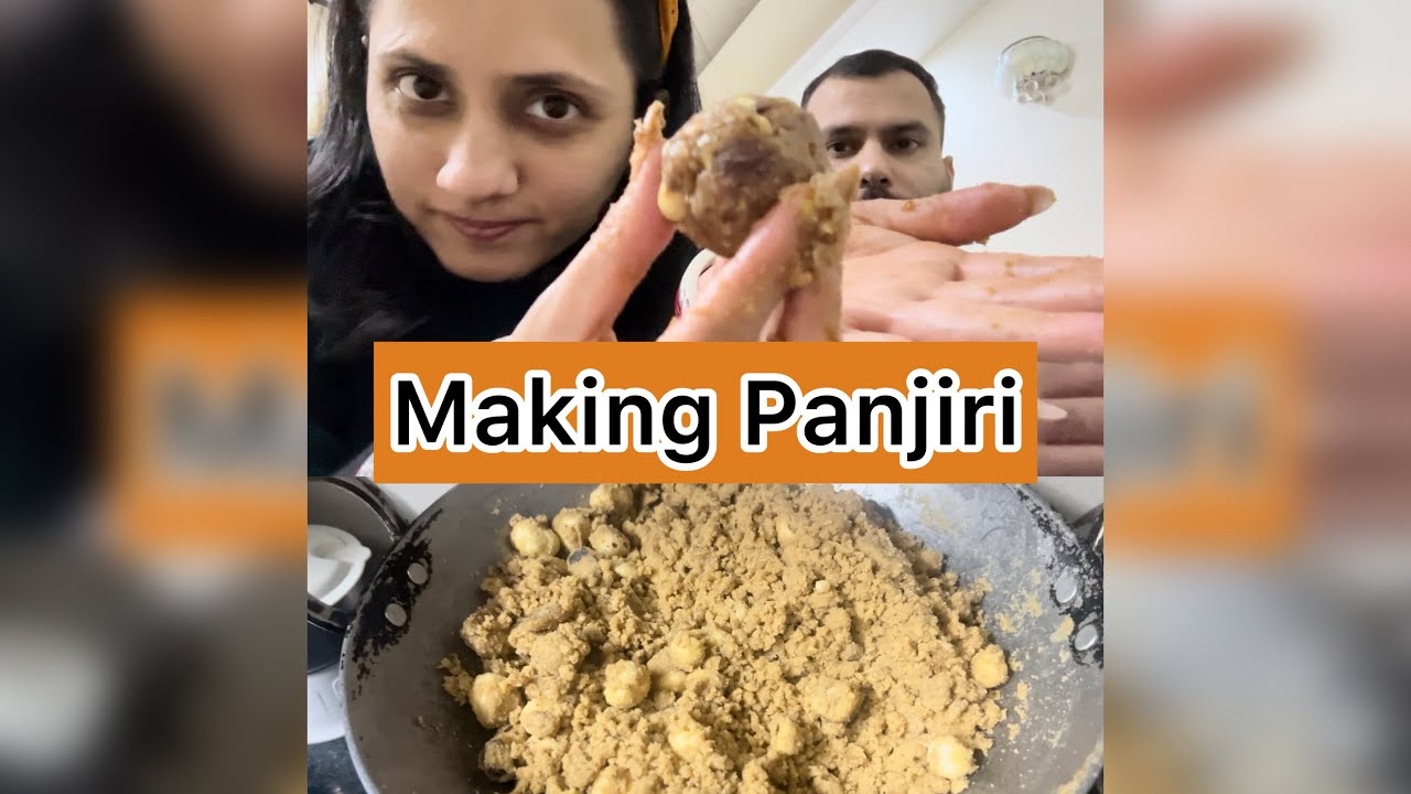 Aaj Ghar Mein Bani Desi Panjiri 😍 | Punjabi Traditional Recipe | Winter Special | Anmol and Rajni