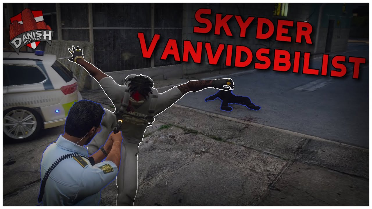Skyder Vanvidsbilist | Politi | DanishRP | GTA 5 RP