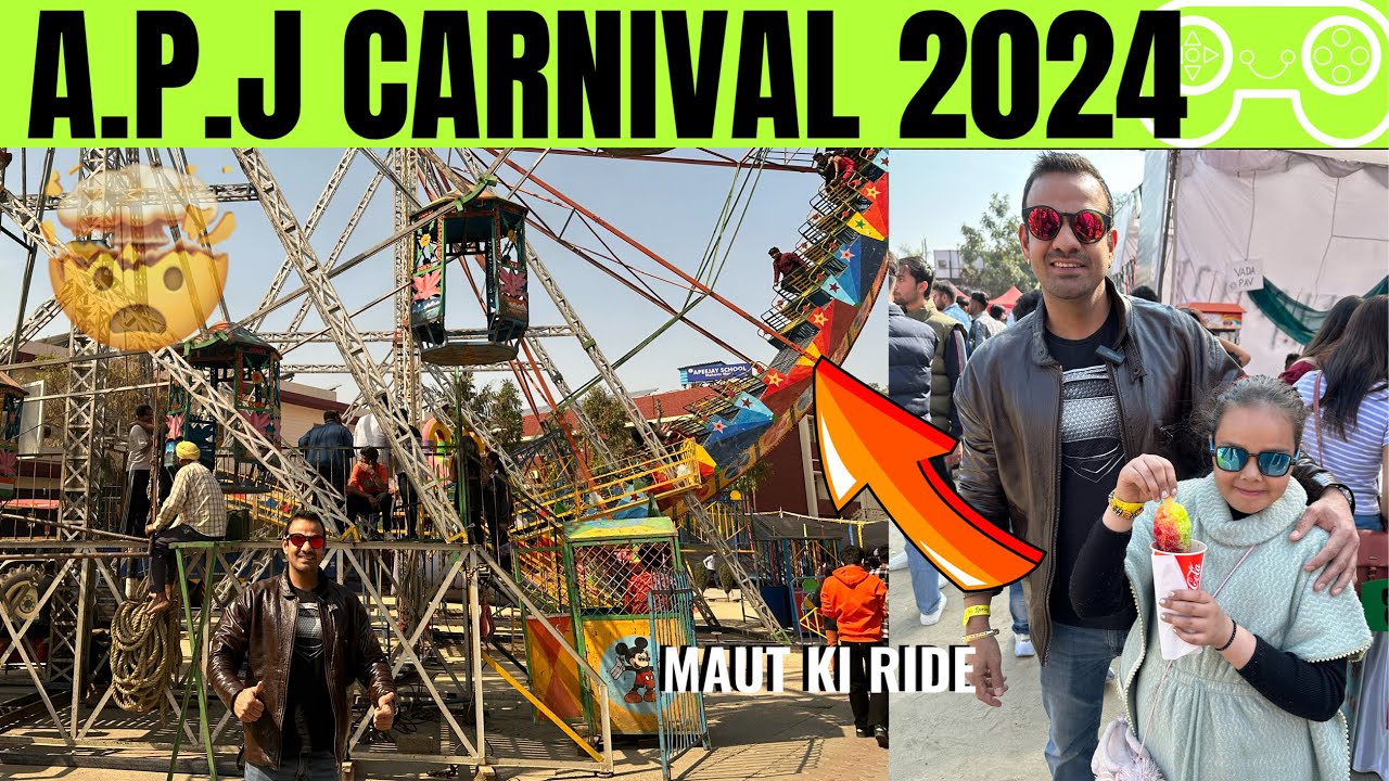 APJ COLLEGE CARNIVAL 🎡JALANDHAR||FIGHT HOJANI C🤯 #food #love #cars #bike #viral