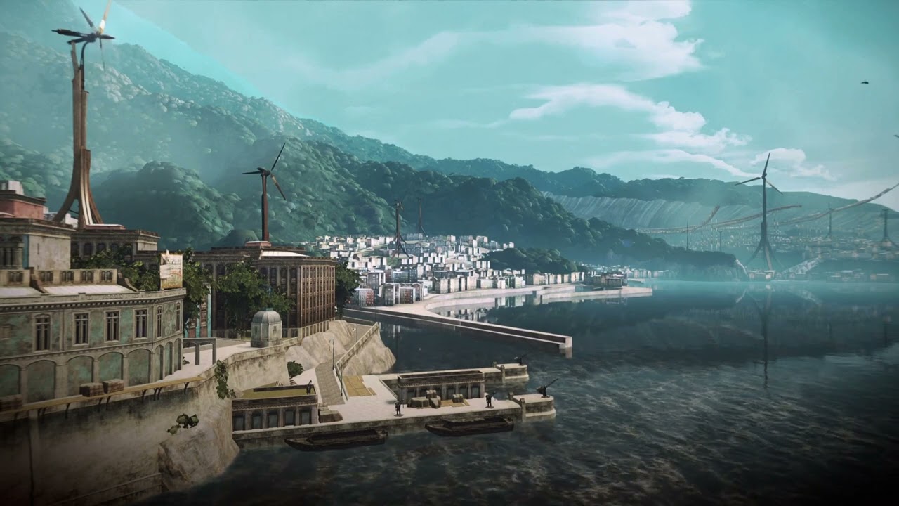 Dishonored 2 - Karnaca Ocean Ambiance (seagulls, ocean waves, creaking metal)