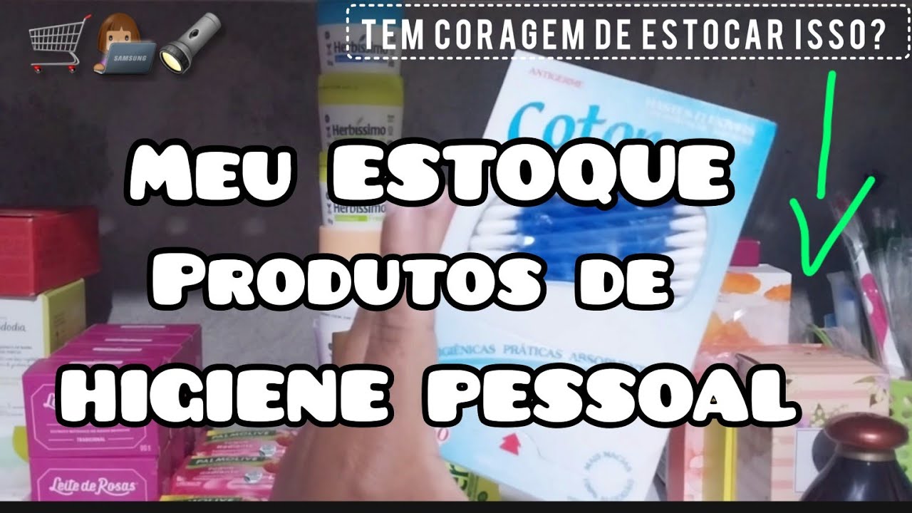 Estoque de produtos de Higiene pessoal Itens do estoque talvez vc não faria.