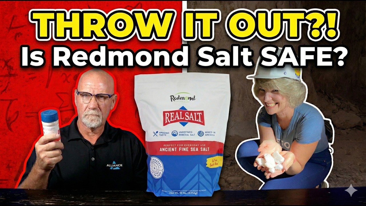 Lead in Redmond Real Salt? 🧂 THROW IT OUT? (The Math vs. The Myth) #redmondrealsalt