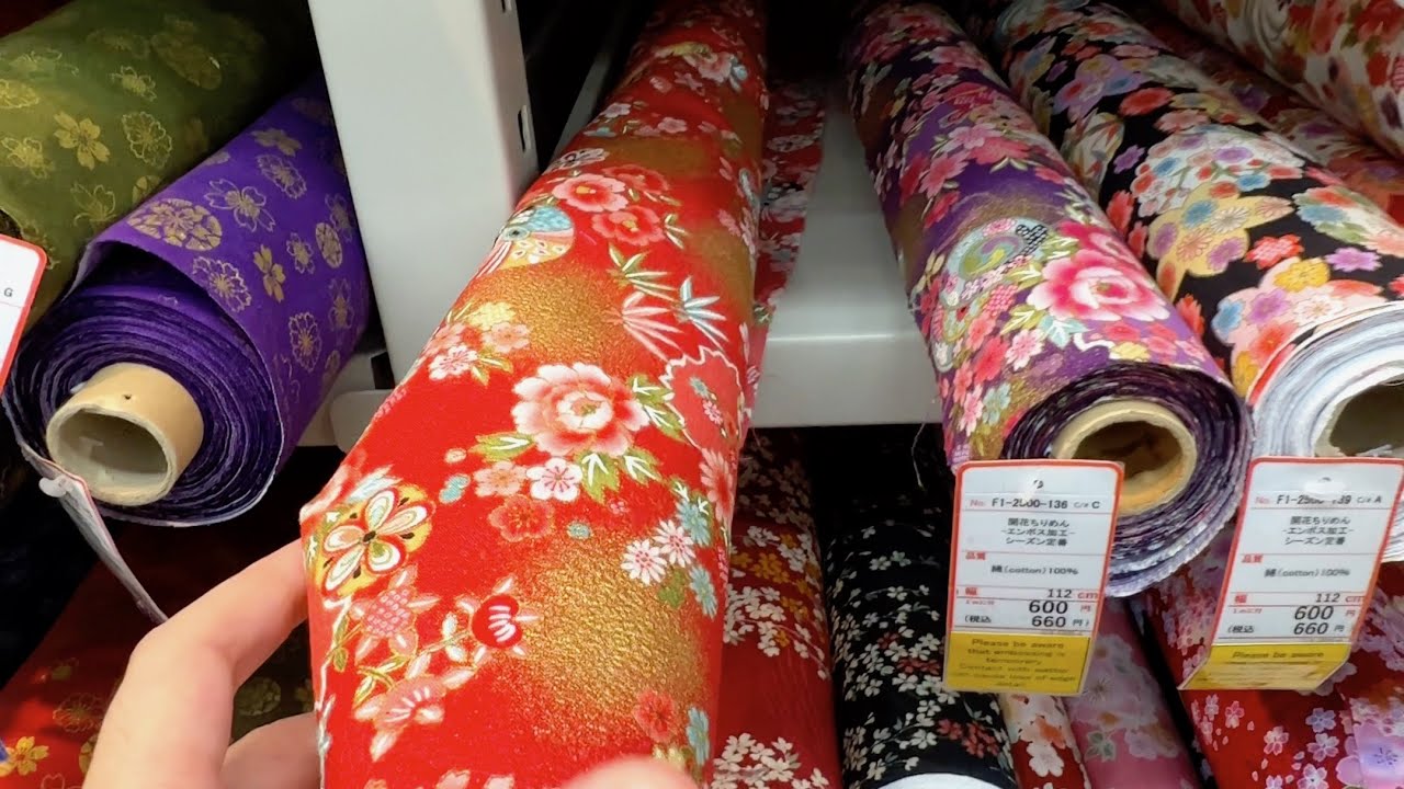 Comprare tessuti tradizionali a Tokyo - Nippori Fabric Town
