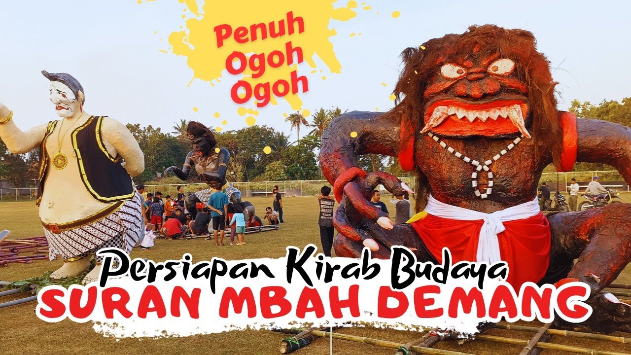 Persiapan Ogoh Ogoh Kirab Suran Mbah Demang 2023 - Panti Nugroho Tv