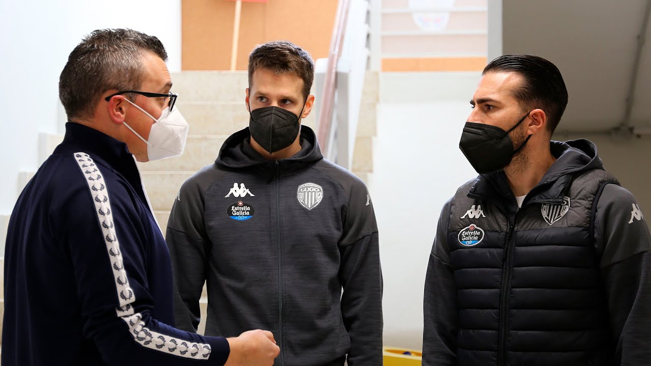 O CD Lugo visita o CEIP Virxe do Corpiño