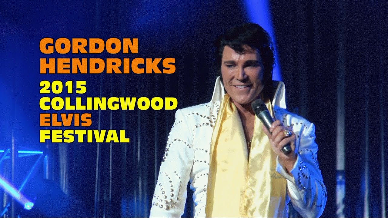 Gordon Hendricks 2015 Collingwood Elvis Festival