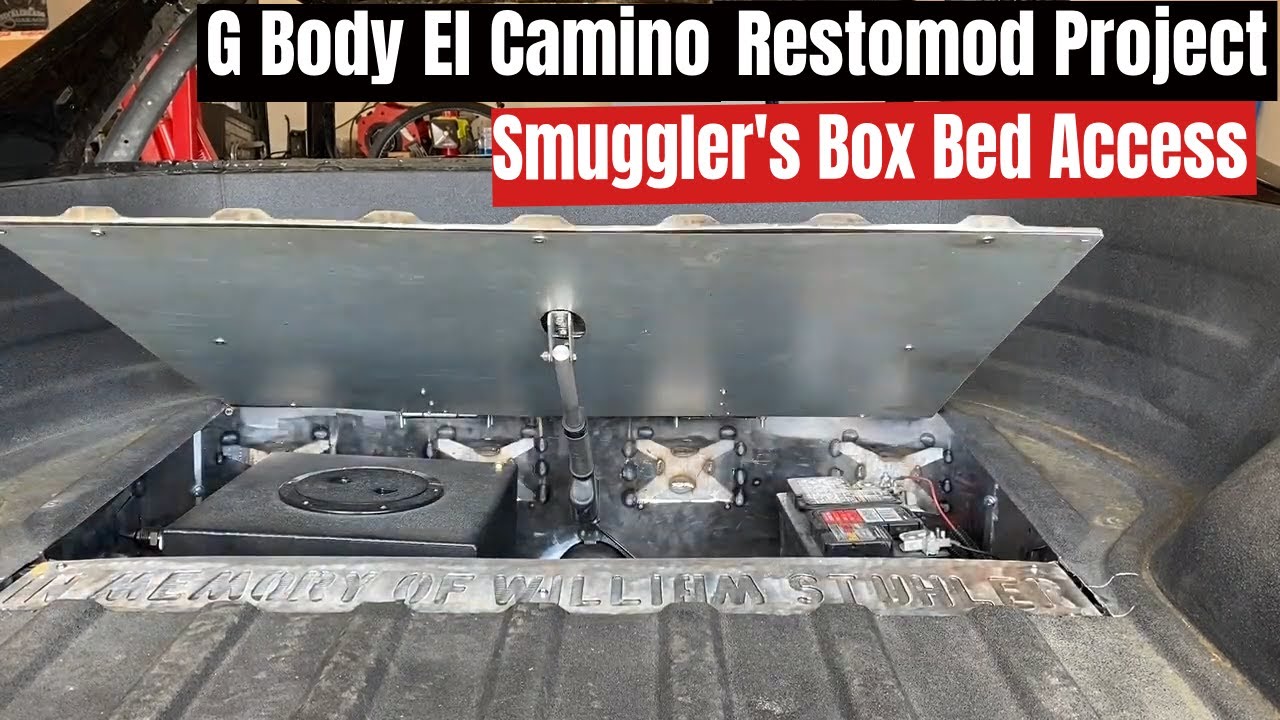 G Body El Camino Restomod: Smuggler's Box with Lift Hatch and Bed Access