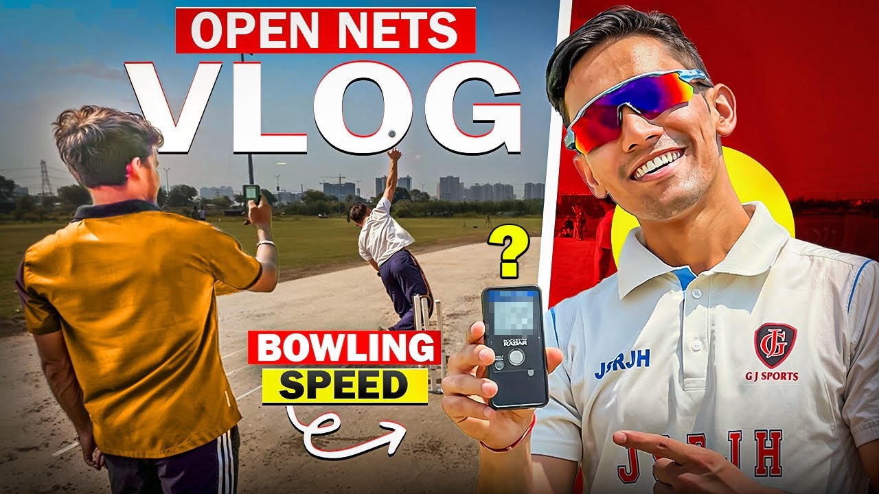 My FASTEST Bowling Speed?😍| Cricket Cardio Open Nets Session