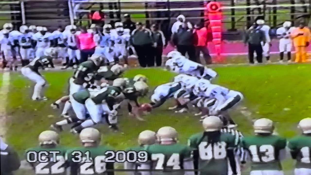 SUNY Brockport Football vs. Morrisville 2009@coderedclips4195 
