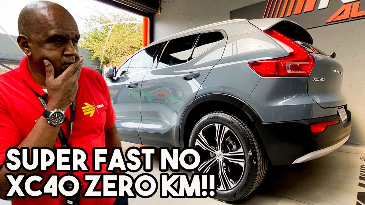 SUPER FAST NO VOLVO XC40 HÍBRIDO ZERO KM!!!! 😱🤯 AQUELAS FAMOSAS COLUNAS DE PRÉDIO QUE ANDAM!!🤣🤣
