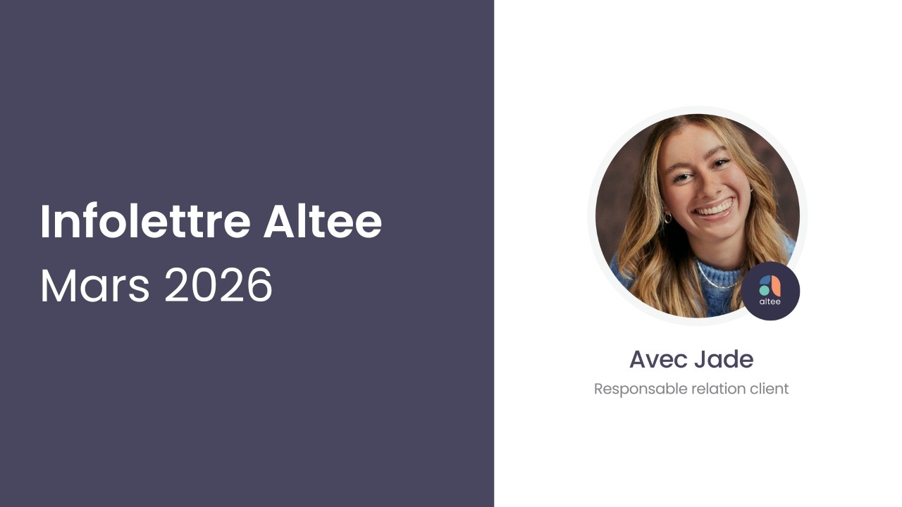 Infolettre Altee - Mars 2026