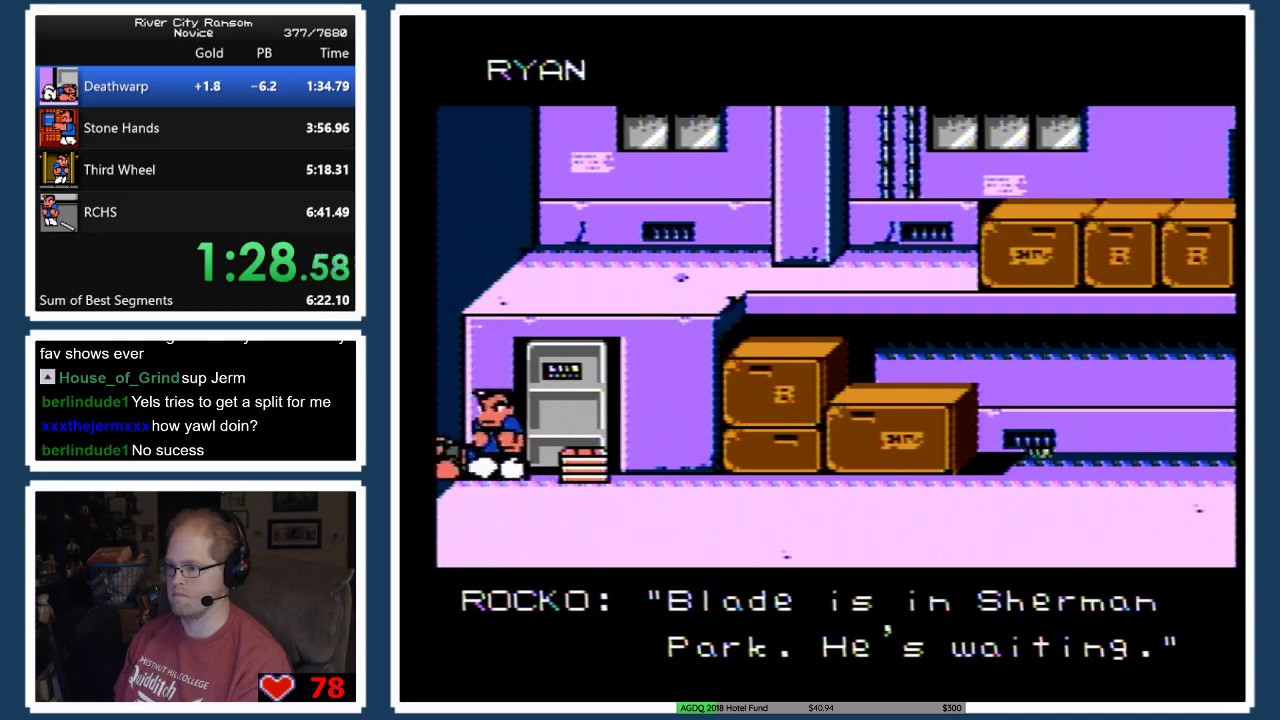 River City Ransom - 6:38 (Former World Record) Speedrun by yelsraek