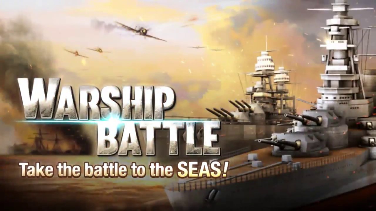 WARSHIP BATTLE: 3D World War II (JOYCITY Corp.) - Trailer Game !!!