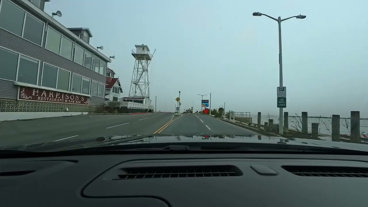 Headed into Ocean City Maryland Route 50 into the Inlet
