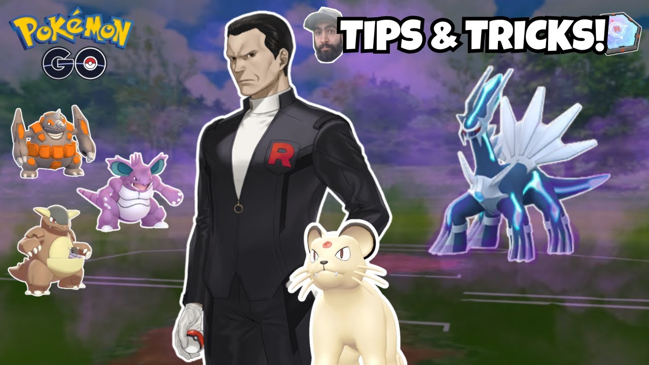 How to Beat Giovanni & Shadow Dialga! Tips & tricks for Grunts, Rocket Leaders & Giovanni!