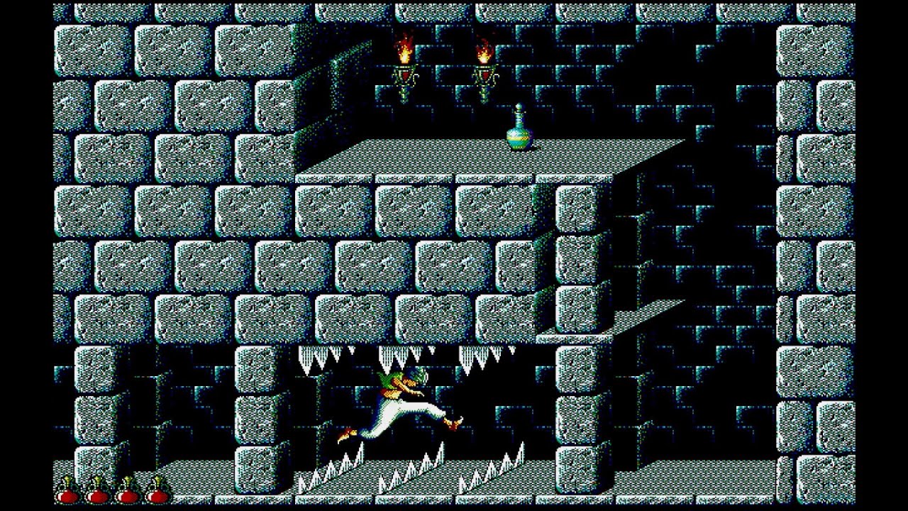 Prince of Persia (FM Towns Marty) - no death run, uncut longplay, no commentary