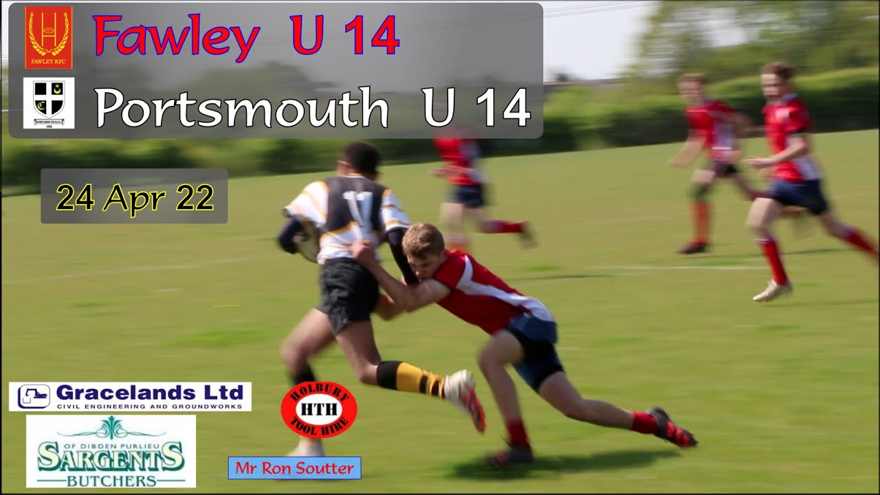 Fawley U14 v Portsmouth U14 24/4/22 Full Match