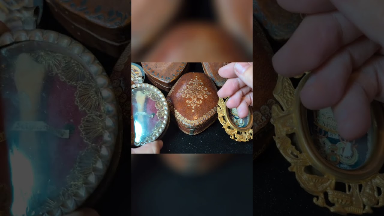 Amazing 1700's Saint Relic! 🤩 See Blessed Lucy's Bone! ✨