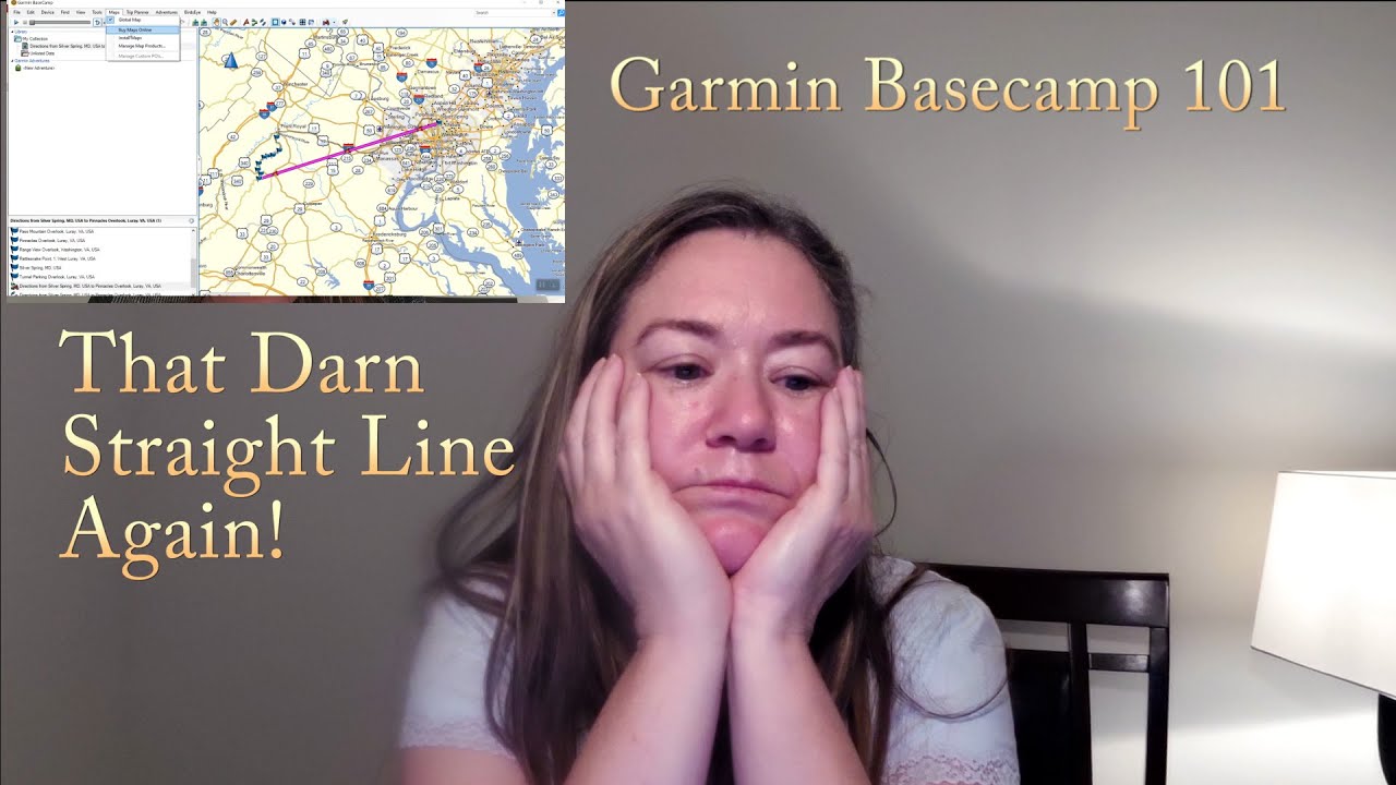Garmin Basecamp 101: How to Get Rid of that Annoying Straight Line (Garmin gps navigation software)