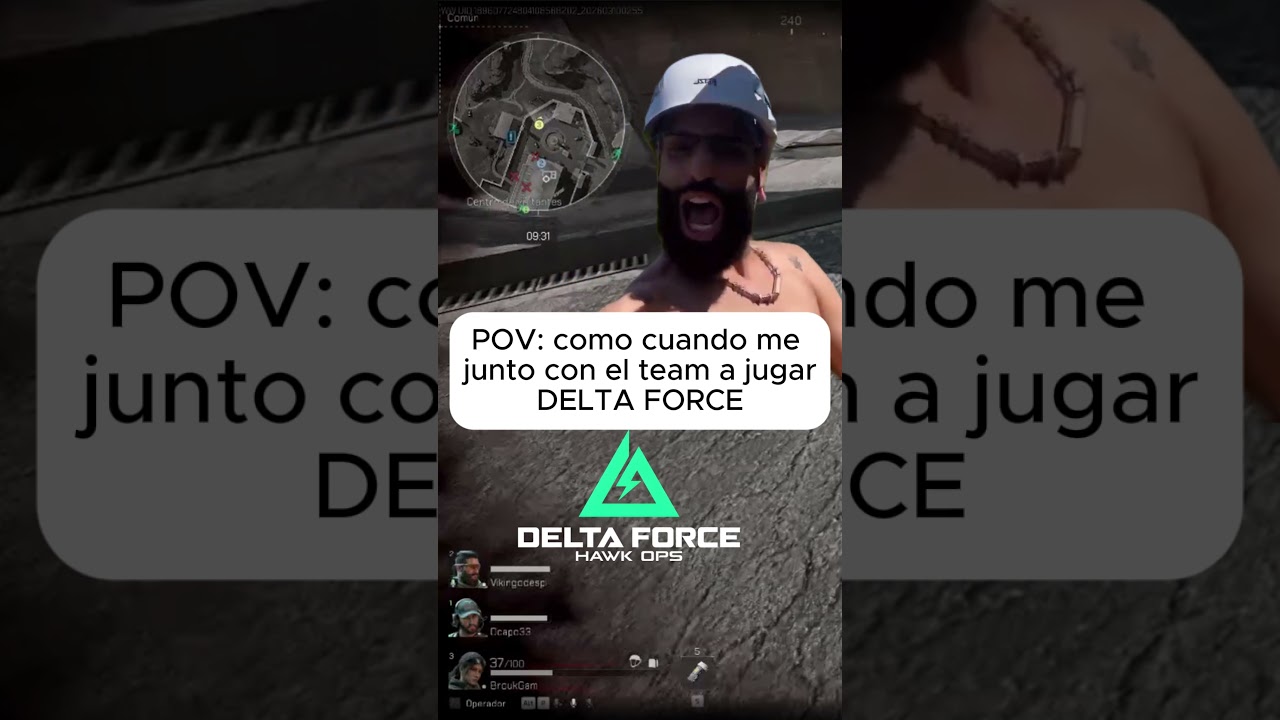 Cuando me junto con el team a jugar Delta Force… 😅🎮| Delta Force #deltaforce #viralshorts #shorts