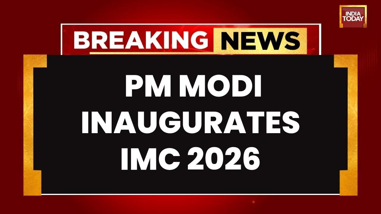 LIVE: PM Modi Inaugurates India Mobile Congress 2026 At Yashobhoomi In Delhi LIVE UPDATES