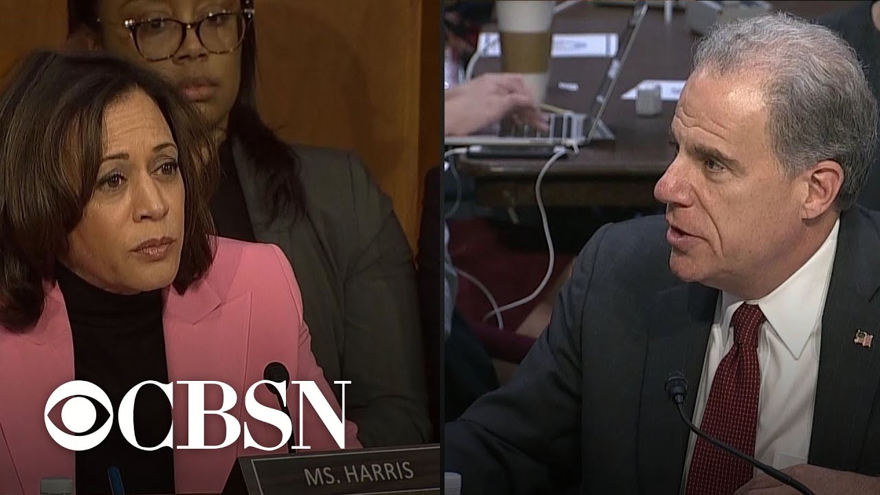 IG report hearing part 9: Senators continue to question Michael Horowitz