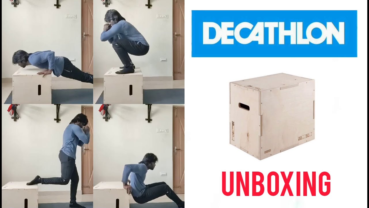 DECATHLON PLYOMETRIC BOX(UNBOXING)