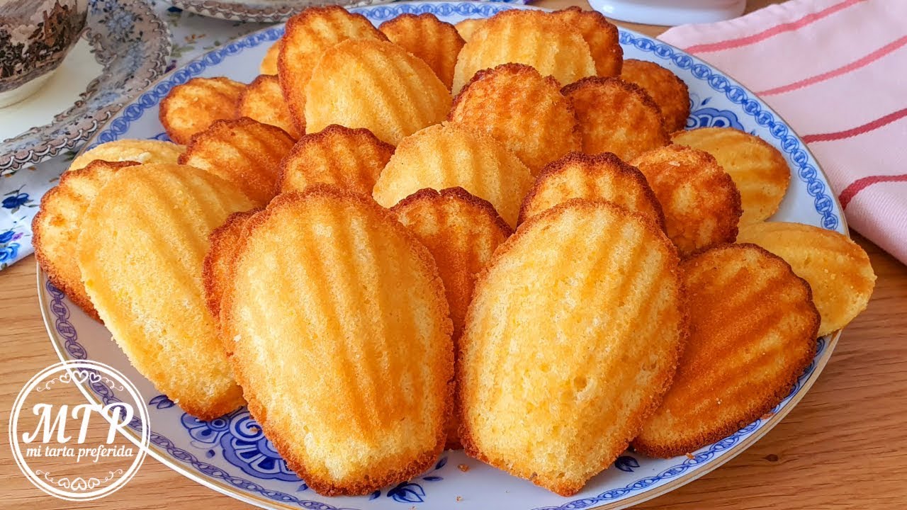 MADELEINES DE MIEL DE AZAHAR Y NARANJA | Receta fácil | Mi tarta preferida