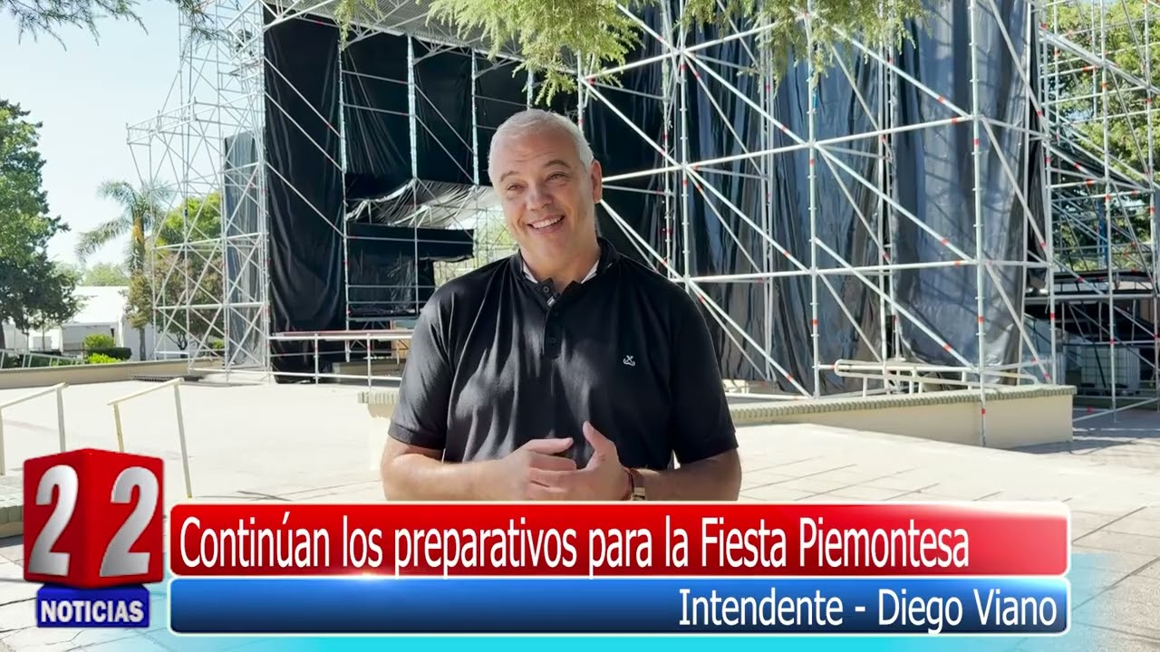 Continúan los preparativos para la Fiesta Piemontesa