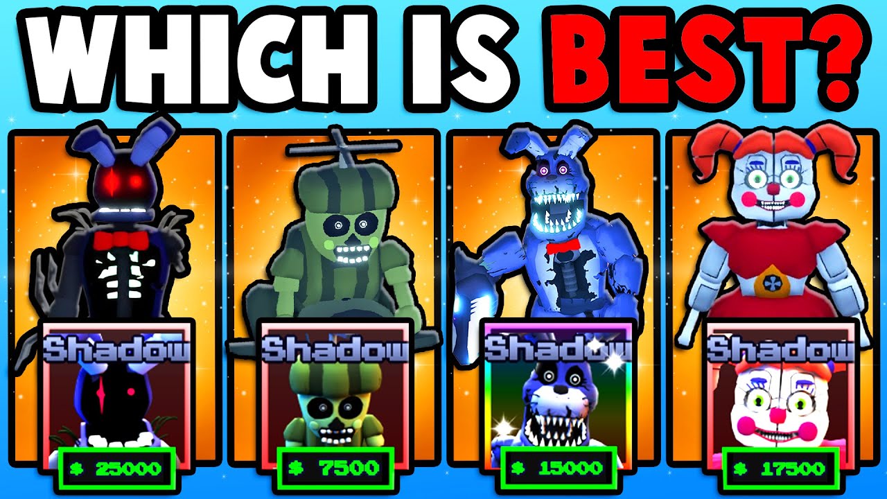 Which EXCLUSIVE PRESENT SECRET IS BEST? (Five Nights TD)